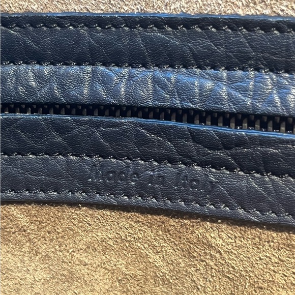 Celine Medium Navy Blue Leather Phantom Luggage Tote - Picture 12 of 16